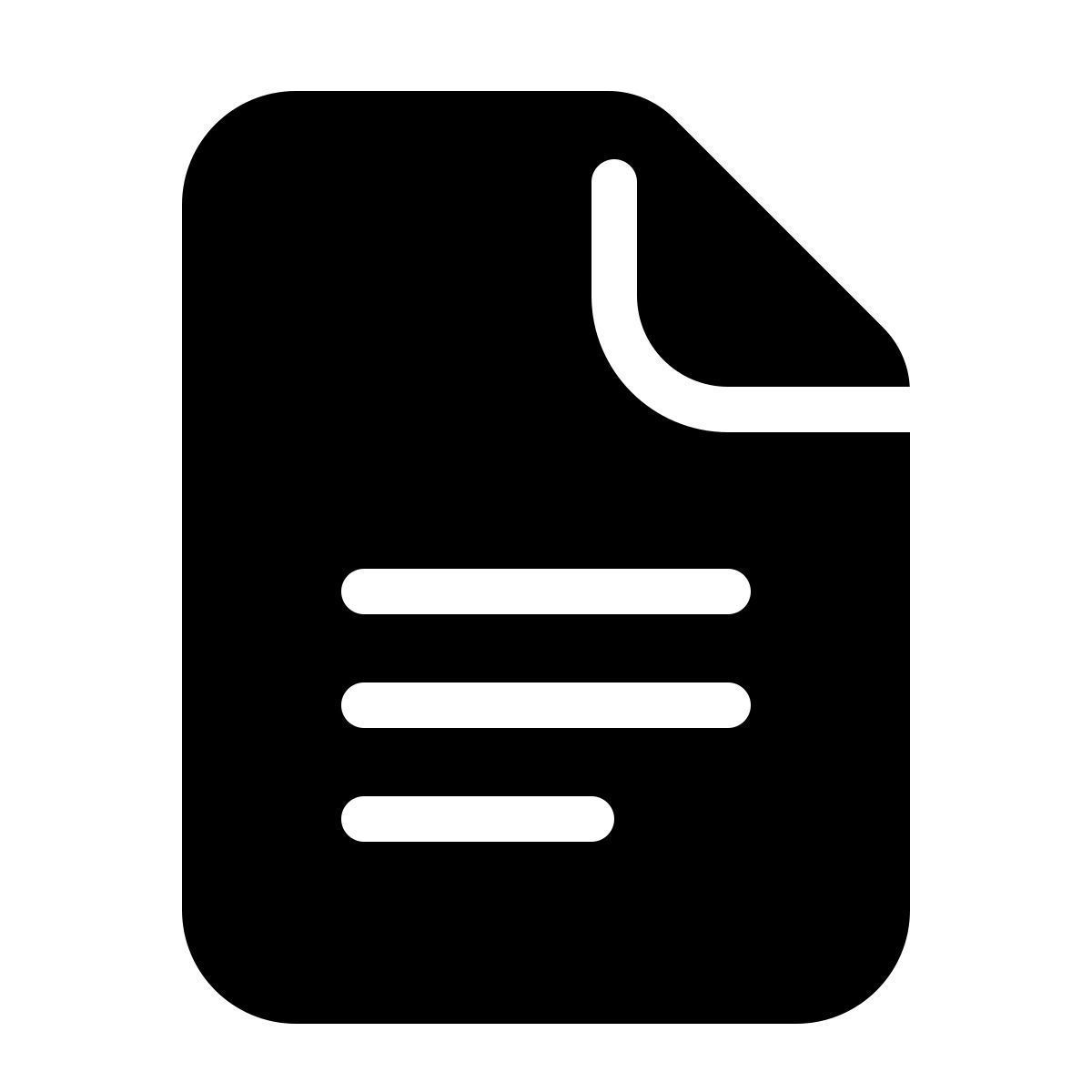 parakeet filled style документ icon