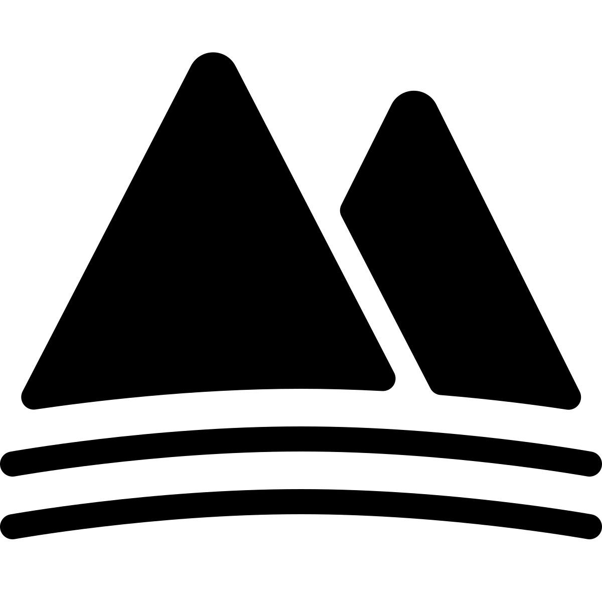 parakeet filled style elemento terra icon