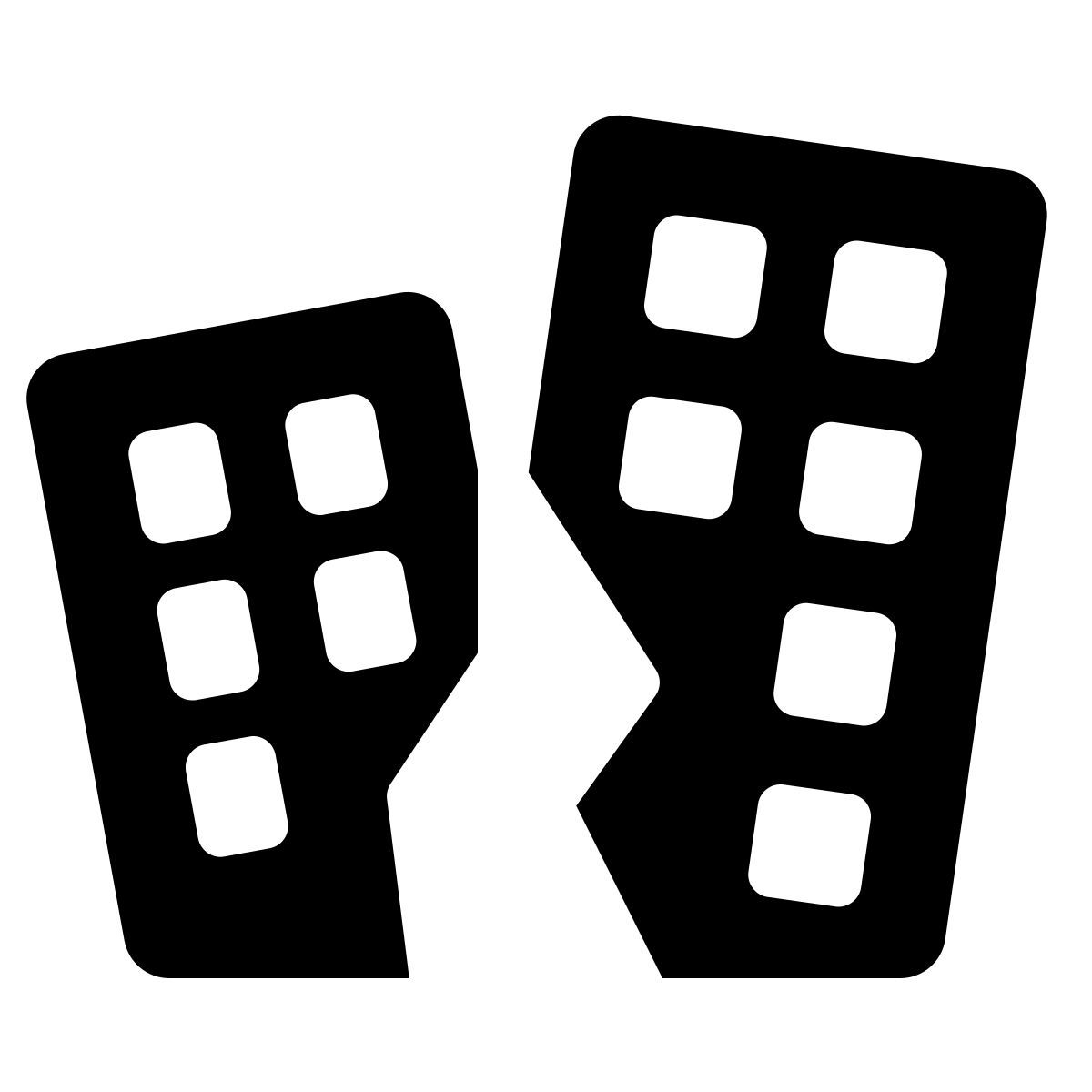 parakeet filled style terremotos icon