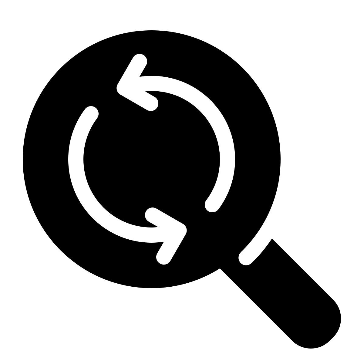 parakeet filled style find and replace icon