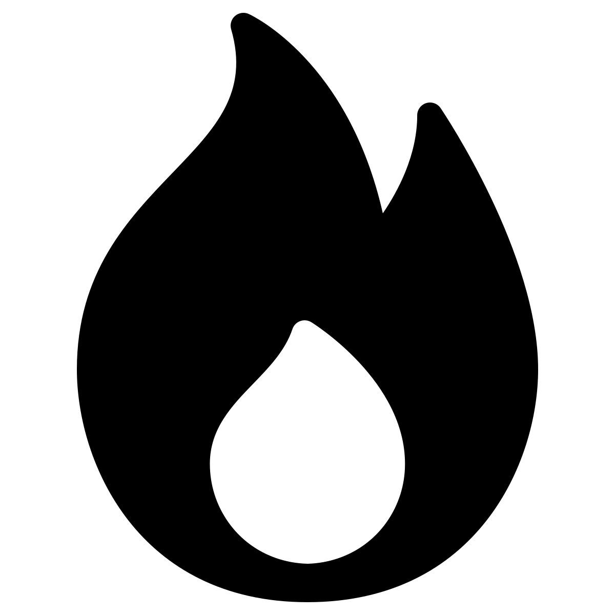 parakeet filled style 火の要素 icon