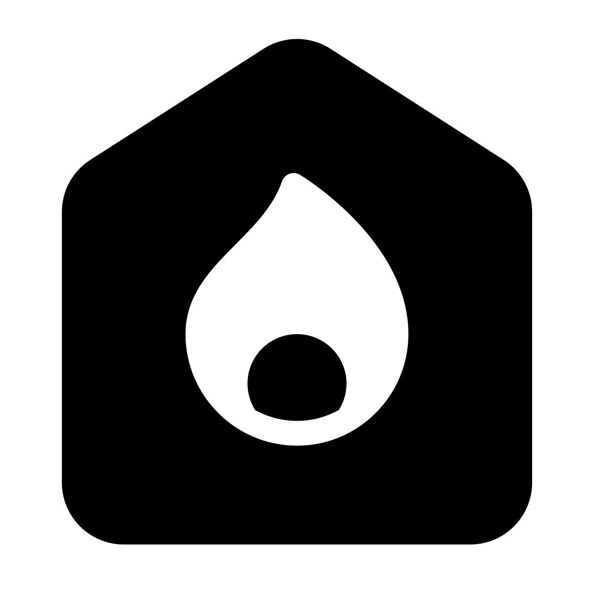 parakeet filled style fire station icon