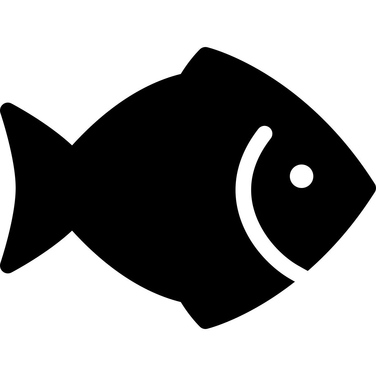 parakeet filled style fischfutter icon