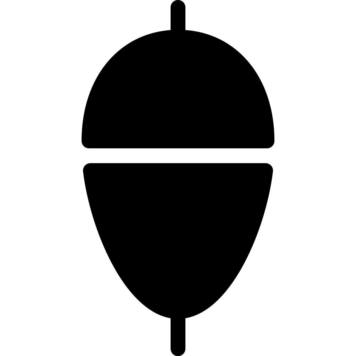 parakeet filled style pesca icon