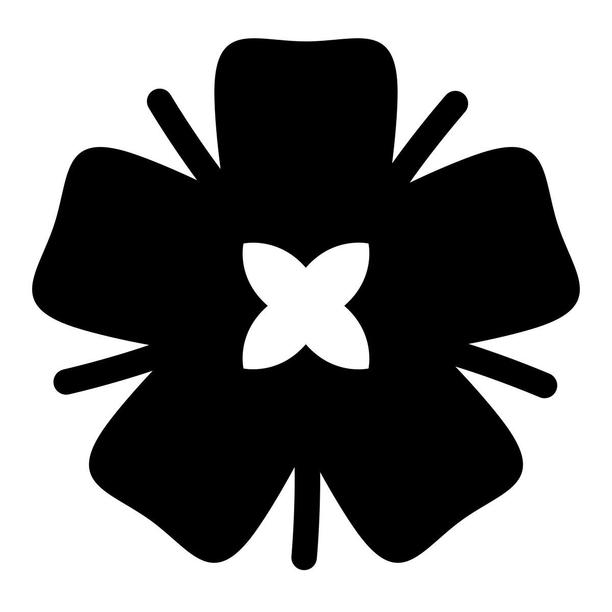 parakeet filled style 花 icon