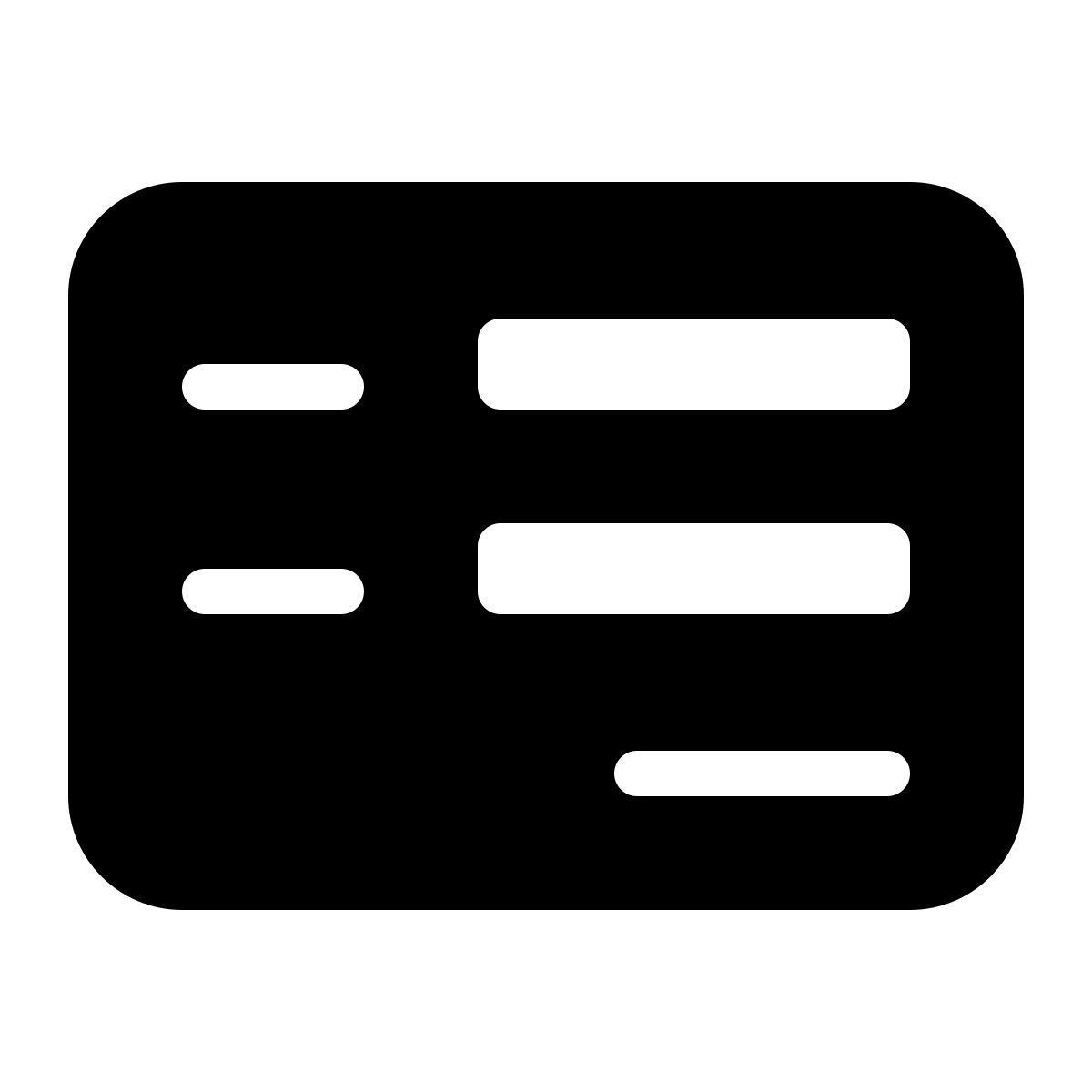 parakeet filled style formulario icon