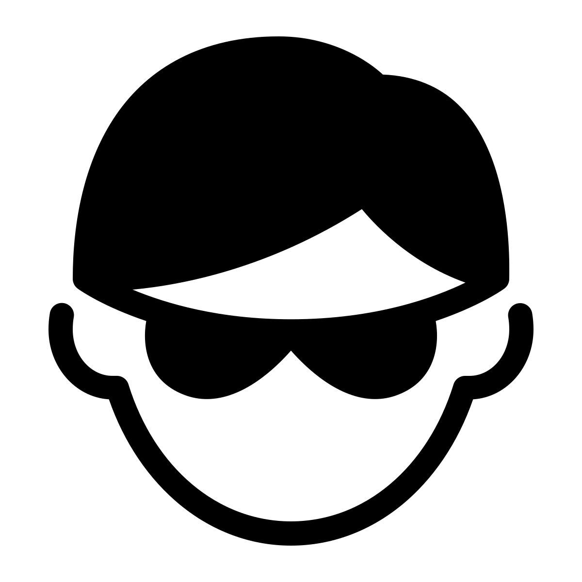 parakeet filled style fraud icon