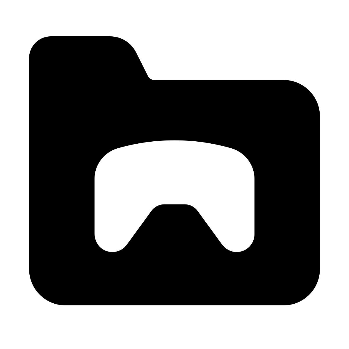 parakeet filled style games folder icon