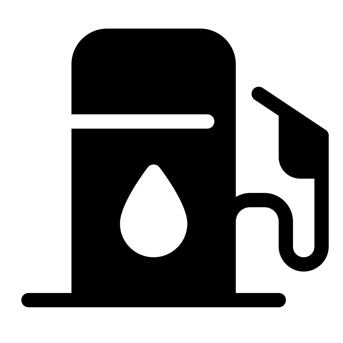 parakeet filled style ガソリンスタンド icon