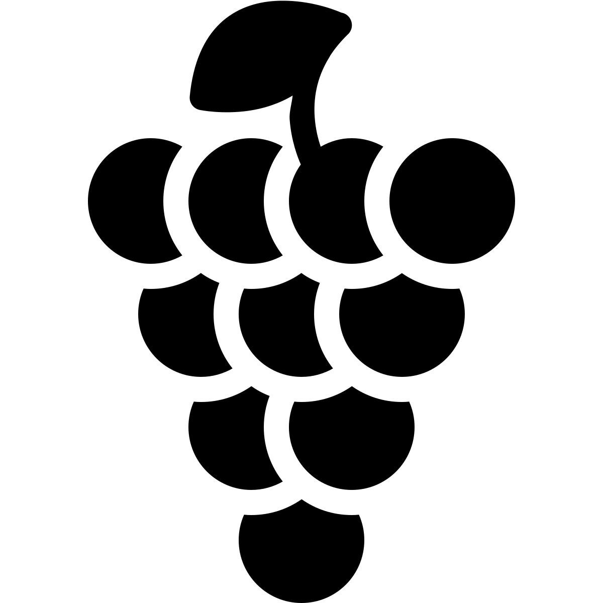 parakeet filled style uvas icon