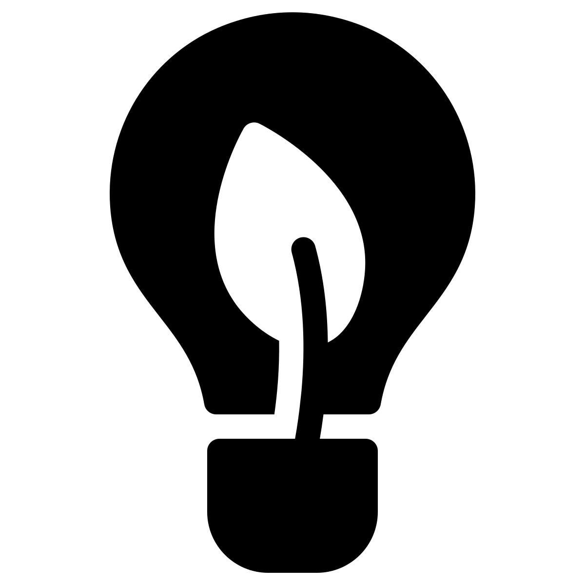 parakeet filled style greentech icon