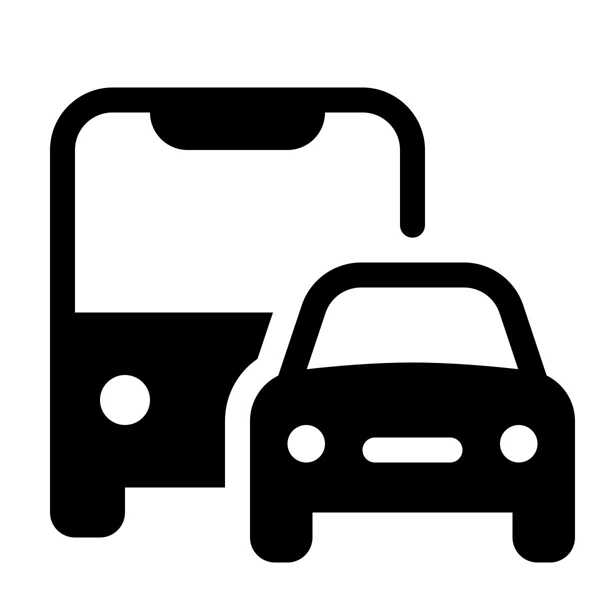 parakeet filled style bodentransportweg icon