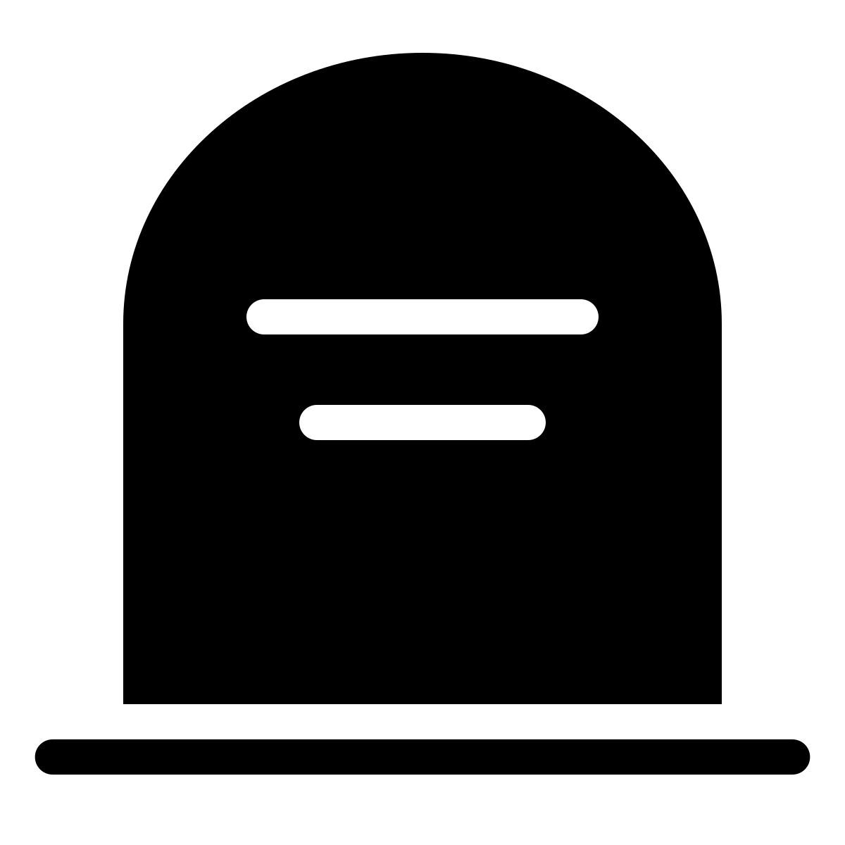 parakeet filled style pierre tombale icon