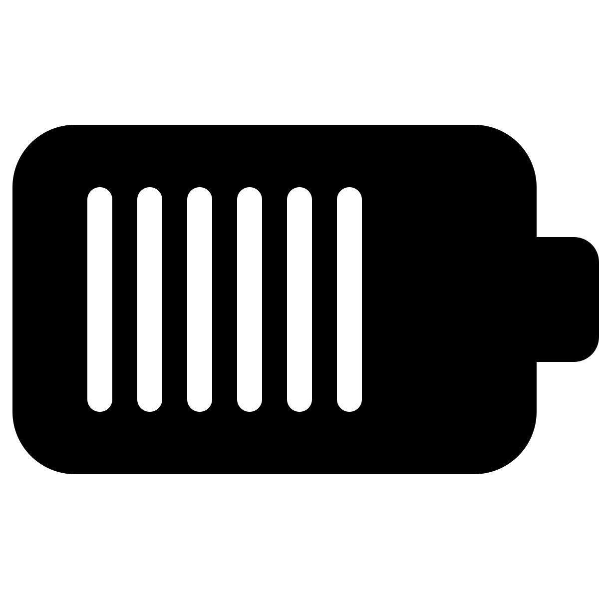 parakeet filled style batterie voll geladen icon