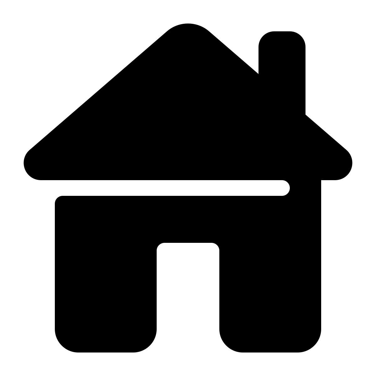 parakeet filled style ホーム icon