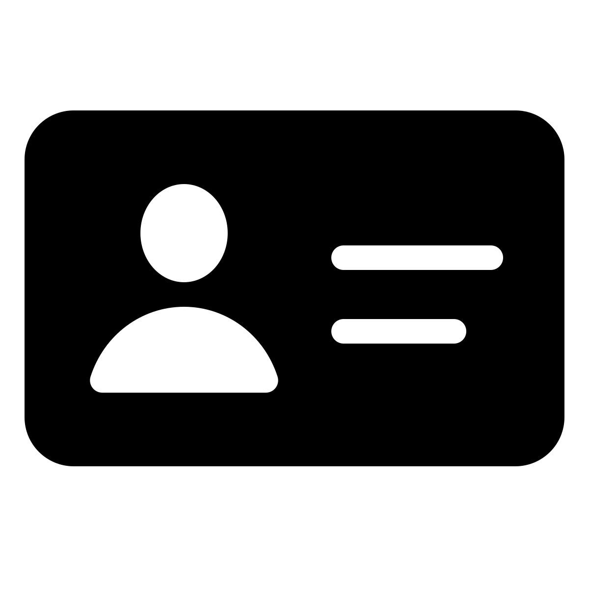 parakeet filled style ausweis icon