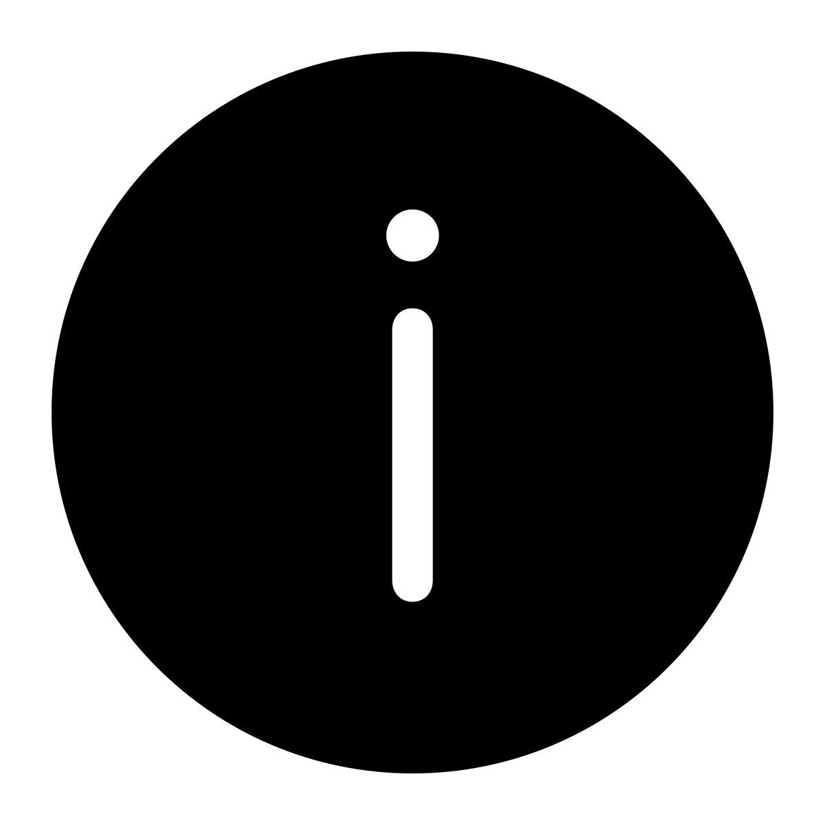 parakeet filled style información icon