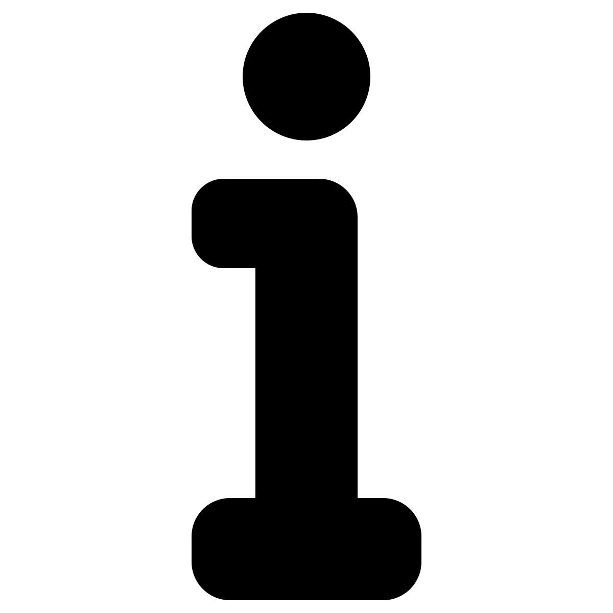parakeet filled style information icon