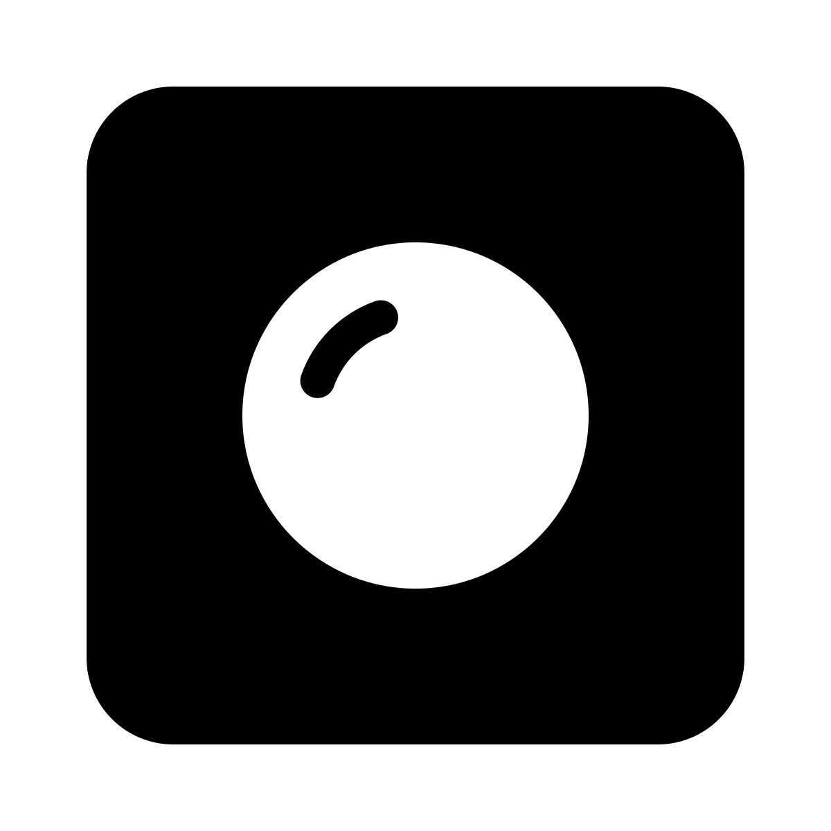 parakeet filled style webcam integrada icon