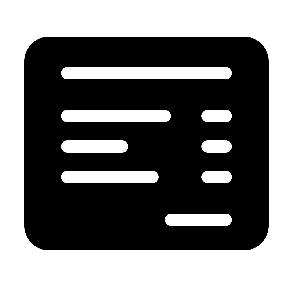 parakeet filled style invoice icon