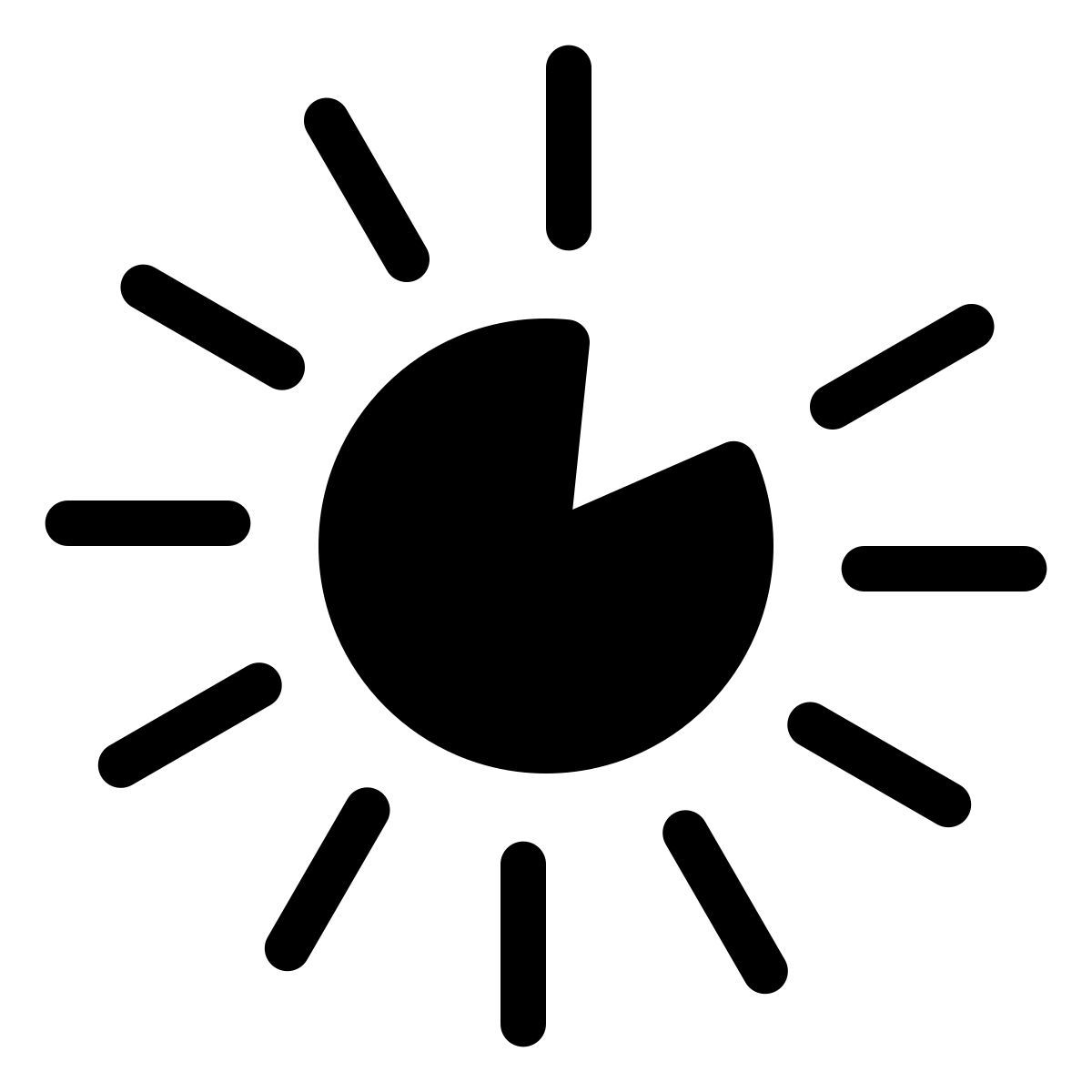 parakeet filled style iphone spinner icon