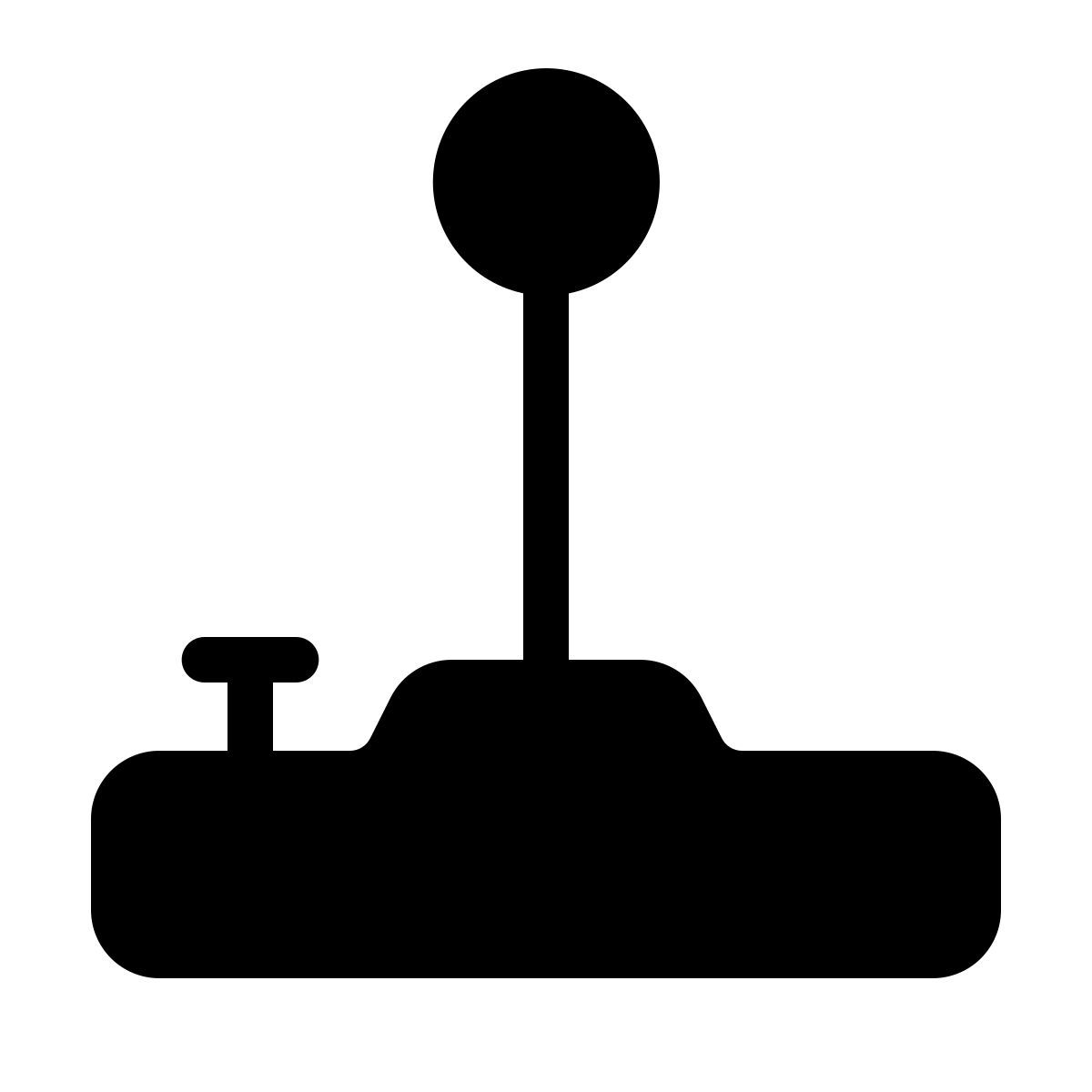 parakeet filled style joystick icon