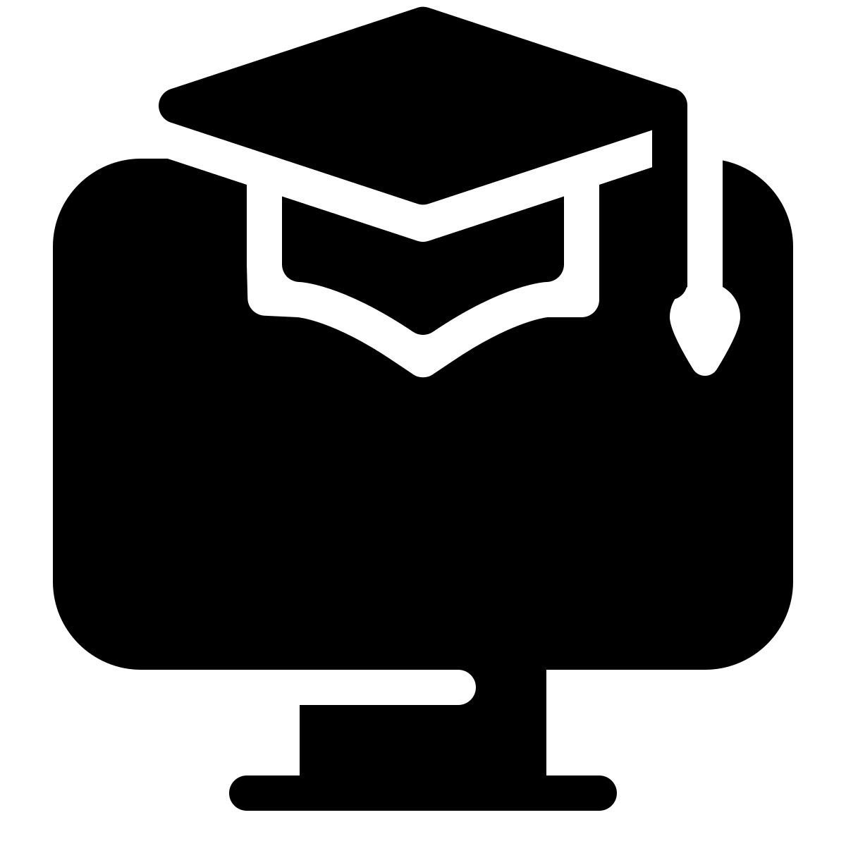 parakeet filled style machine learning icon