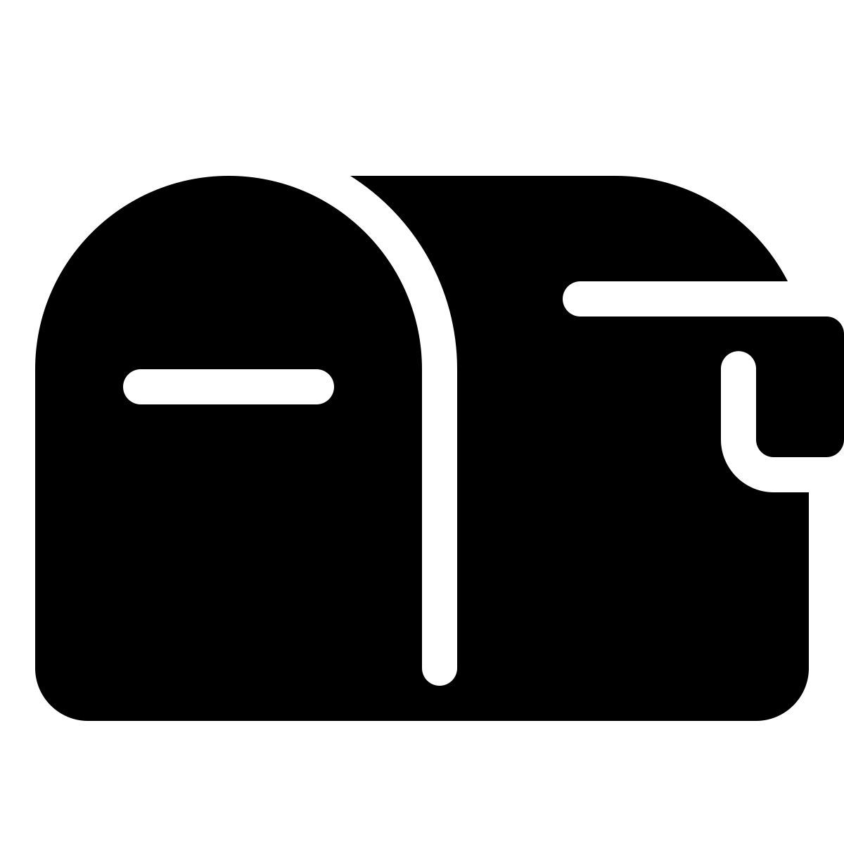 parakeet filled style mailbox icon
