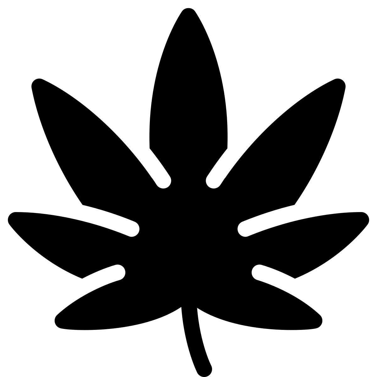 parakeet filled style cannabis icon
