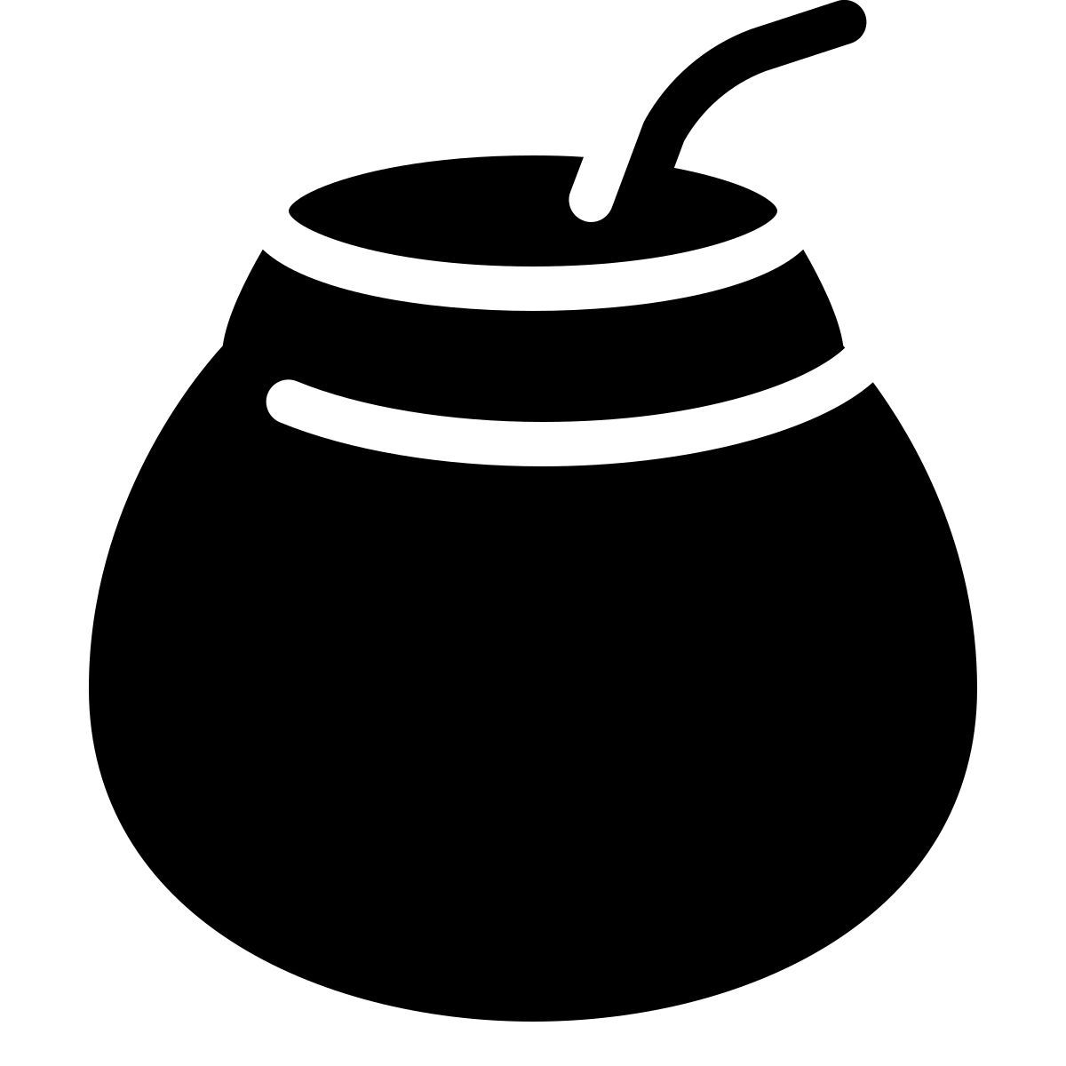 parakeet filled style amico icon