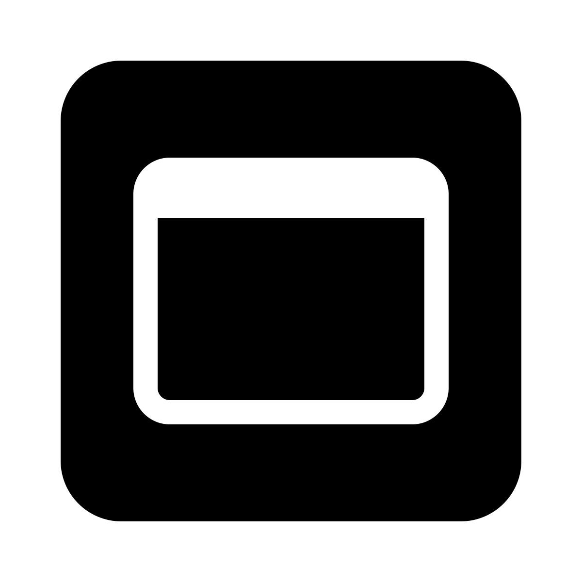 parakeet filled style развернуть окно icon
