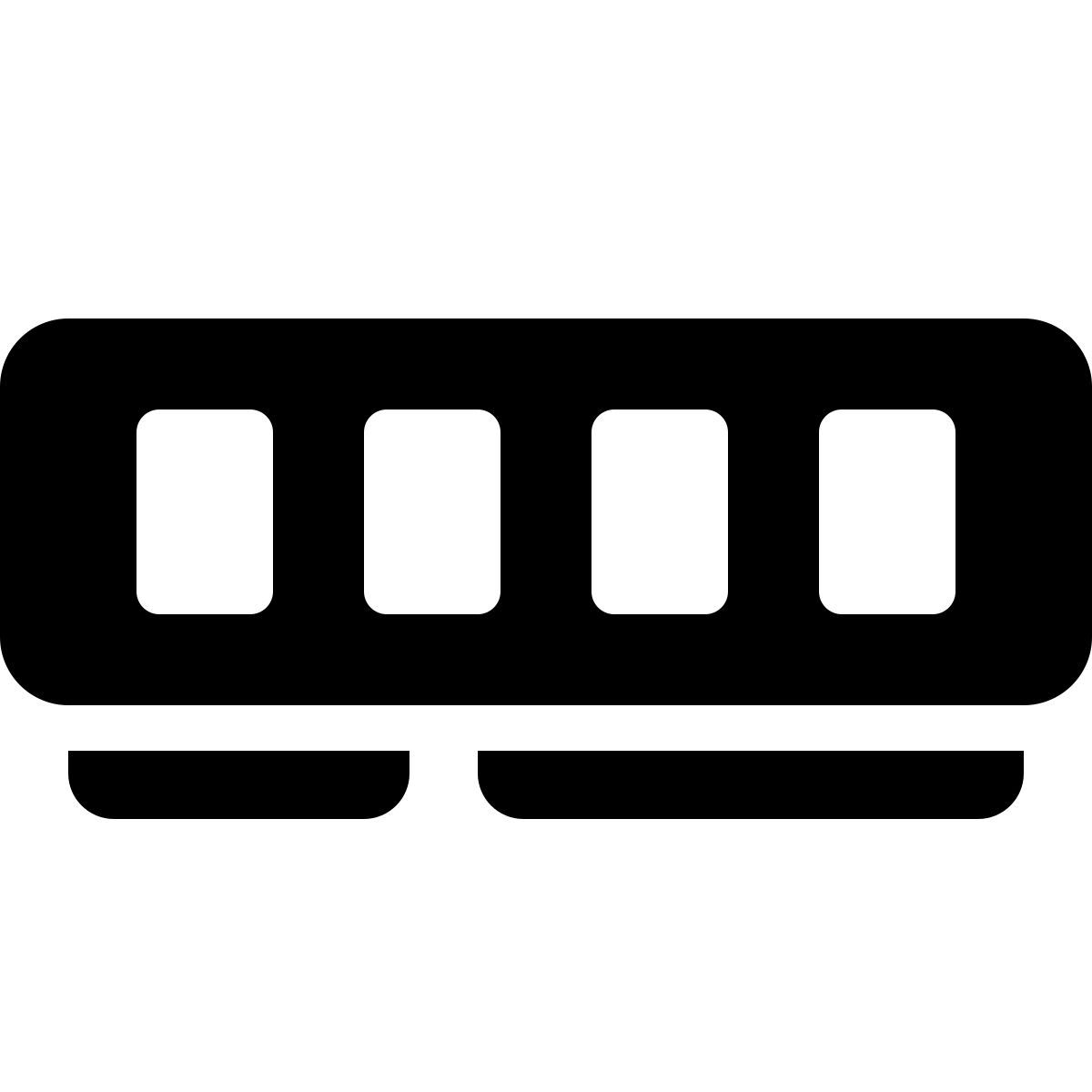 parakeet filled style メモリスロット icon