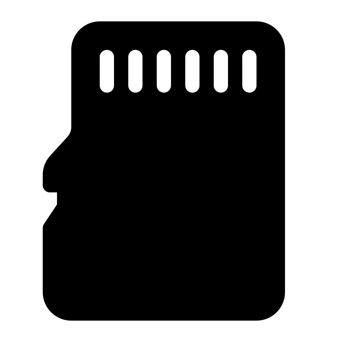 parakeet filled style マイクロsd icon