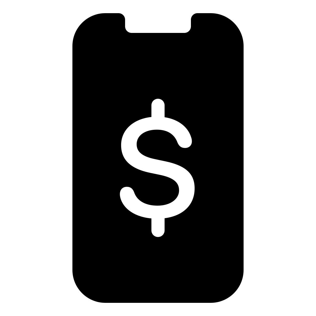 parakeet filled style pagamento tramite cellulare icon