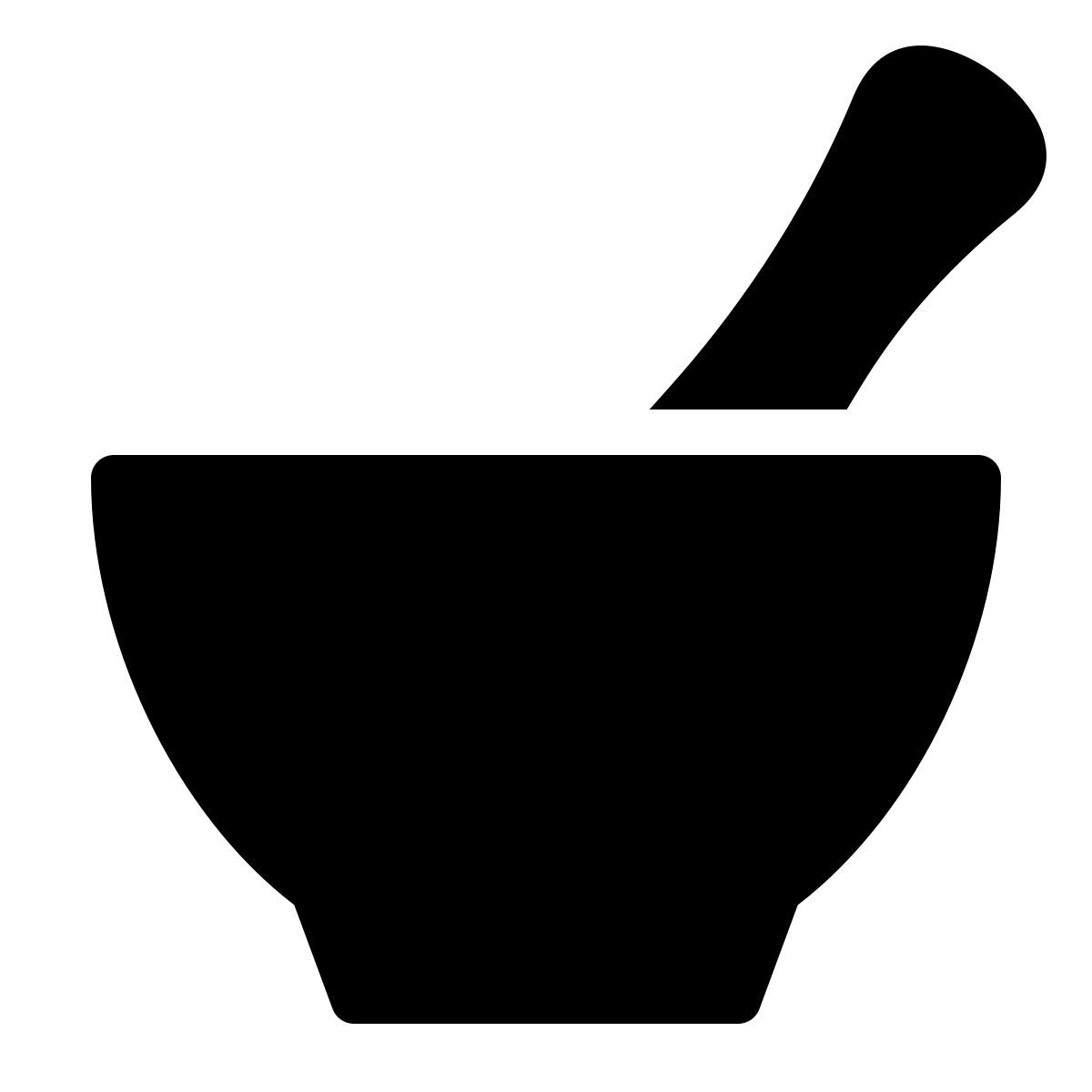 parakeet filled style 研钵和研杵 icon