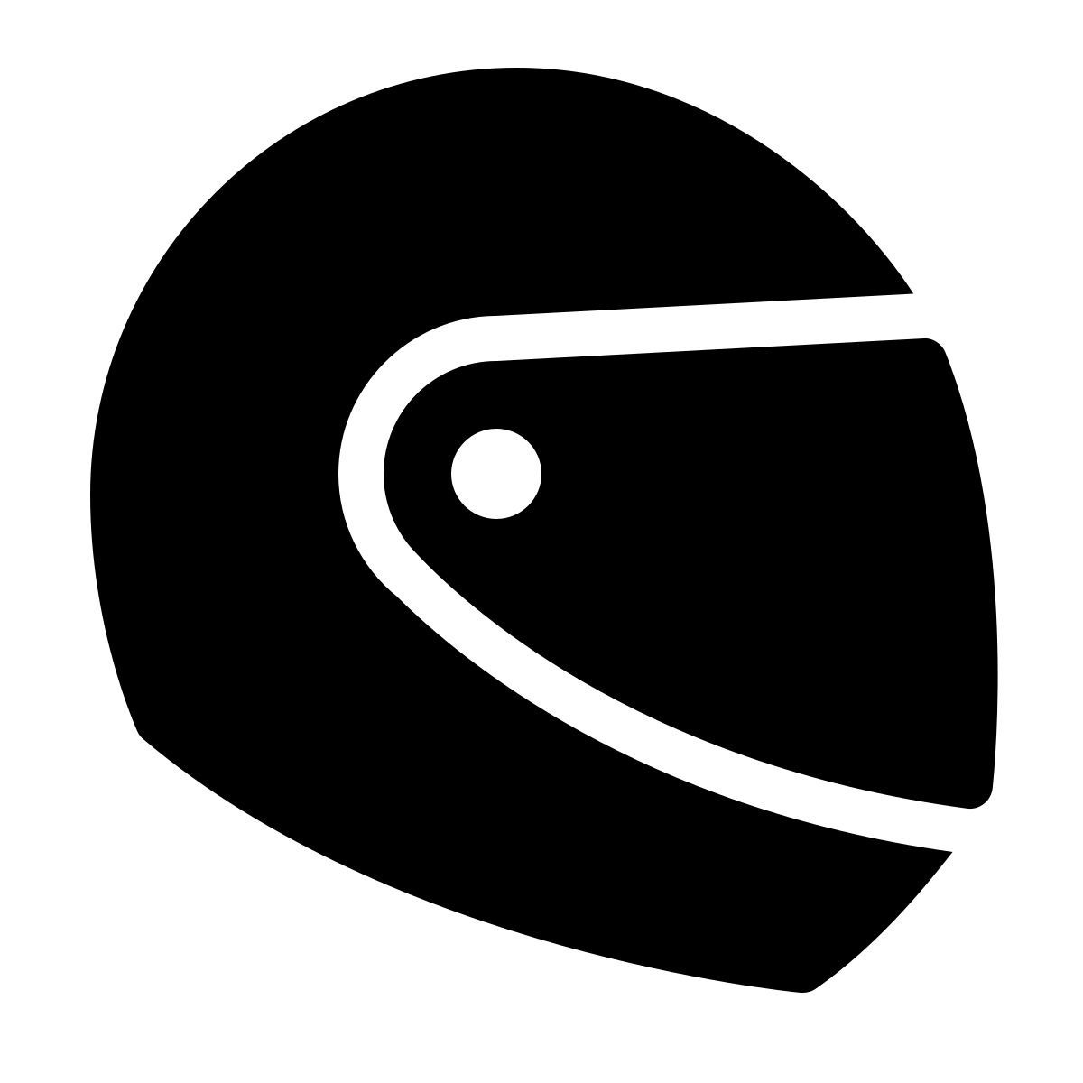 parakeet filled style casco da moto icon