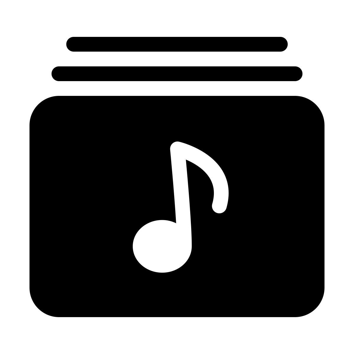 parakeet filled style libreria musicale icon