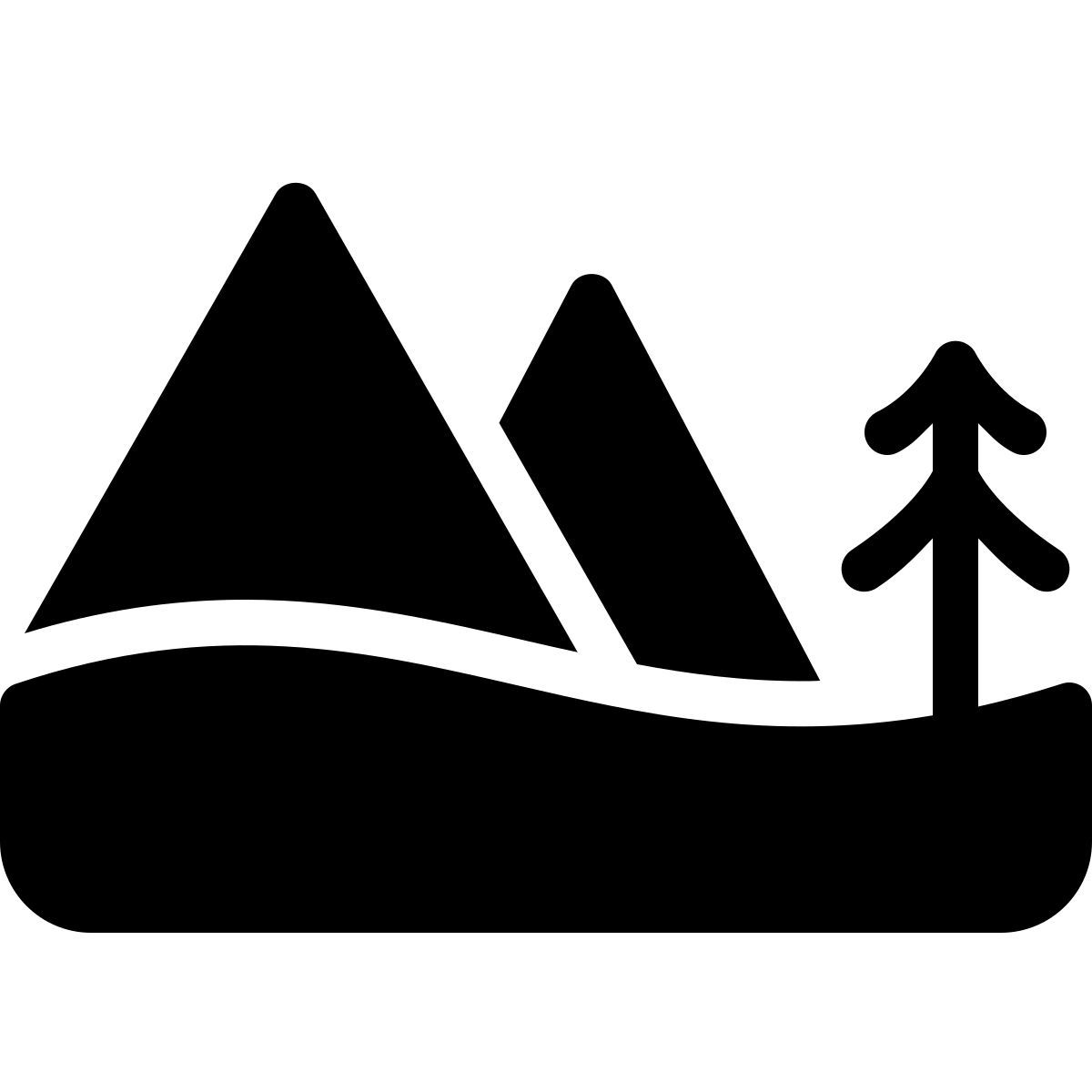 parakeet filled style nationalpark icon
