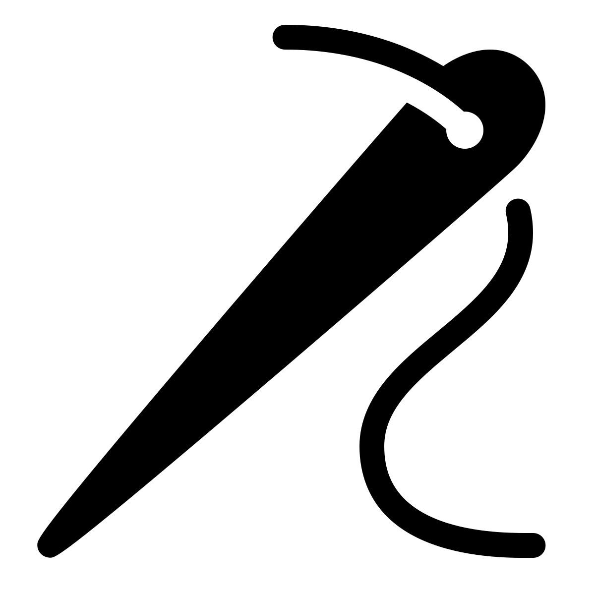 parakeet filled style nadel icon