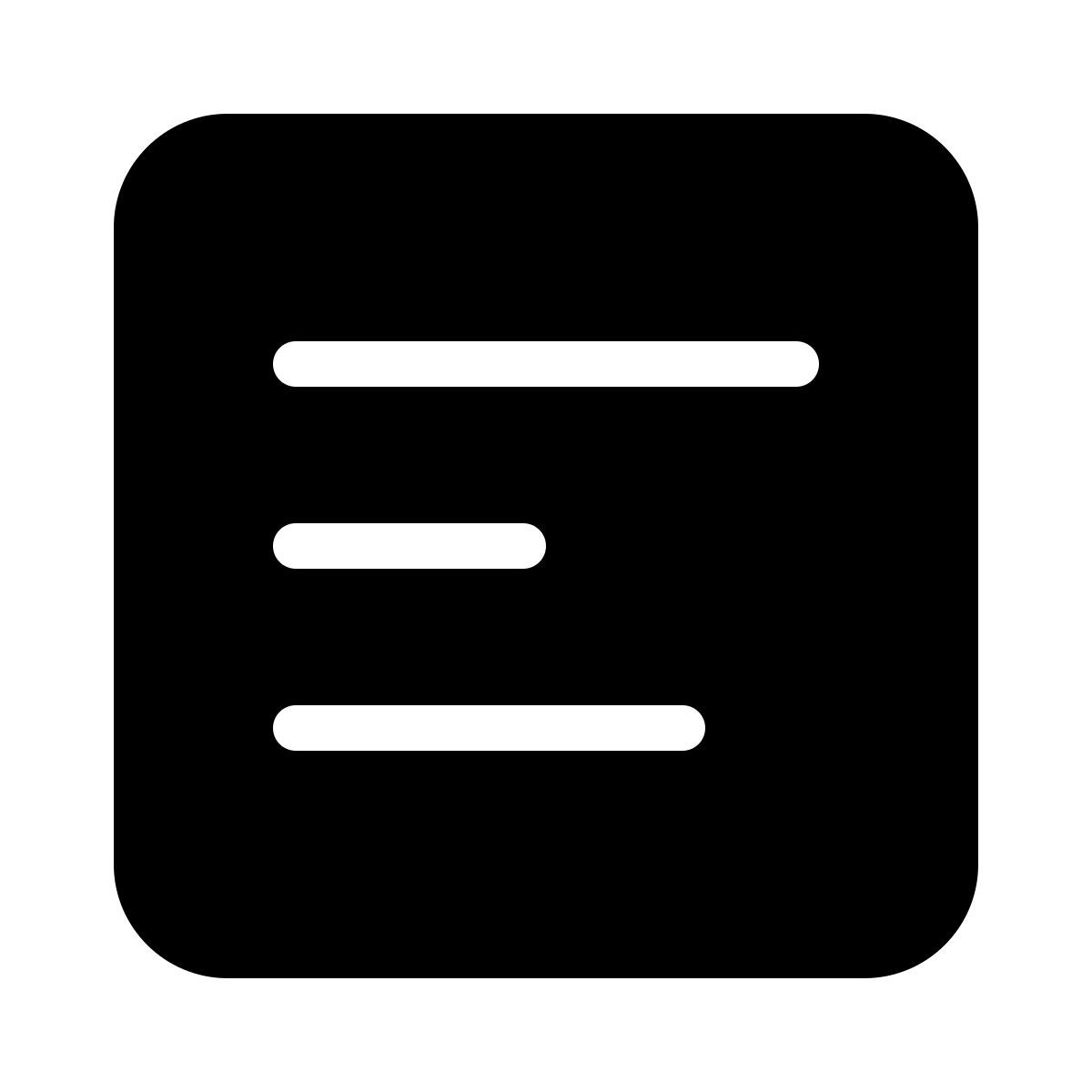 parakeet filled style new document icon