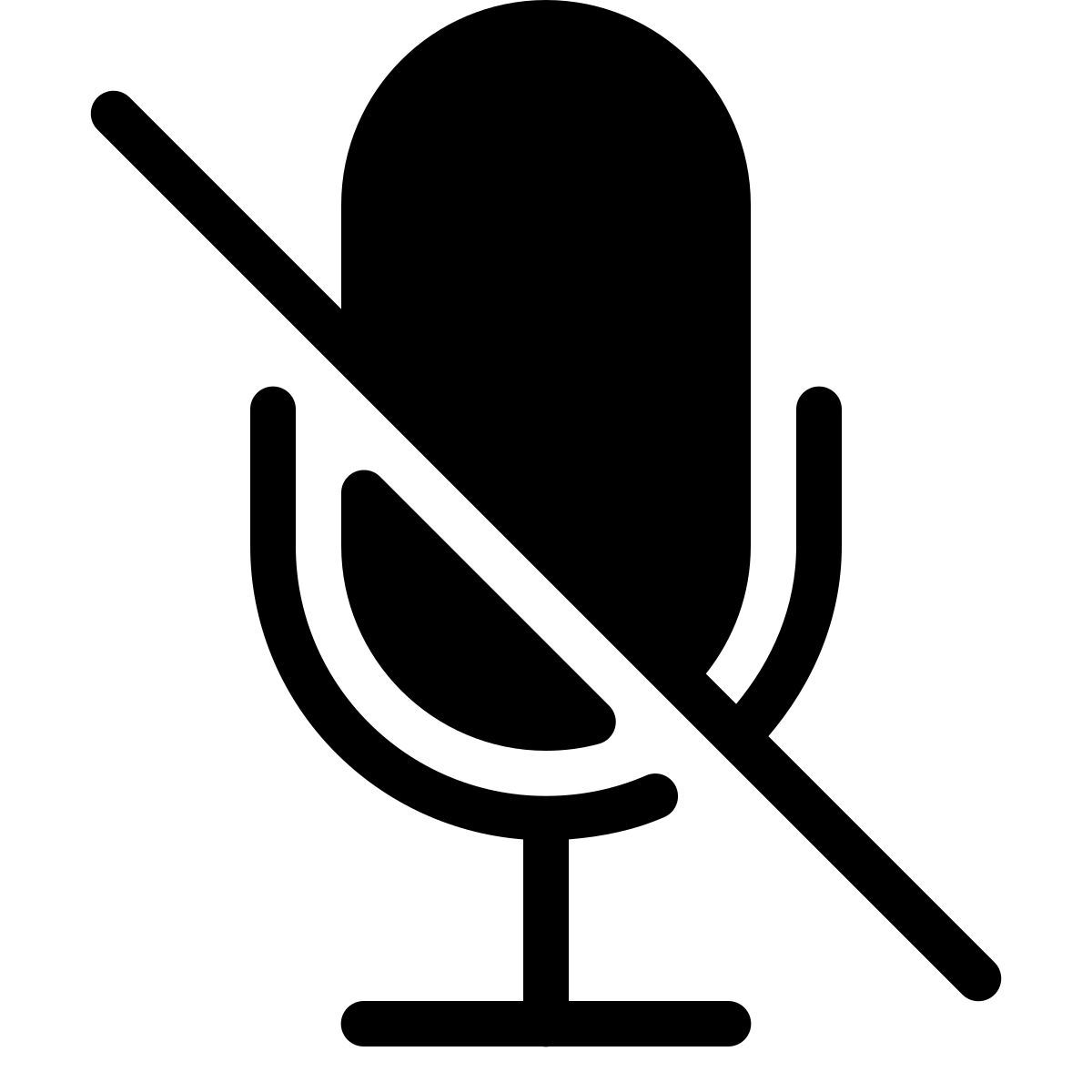 parakeet filled style マイクなし icon