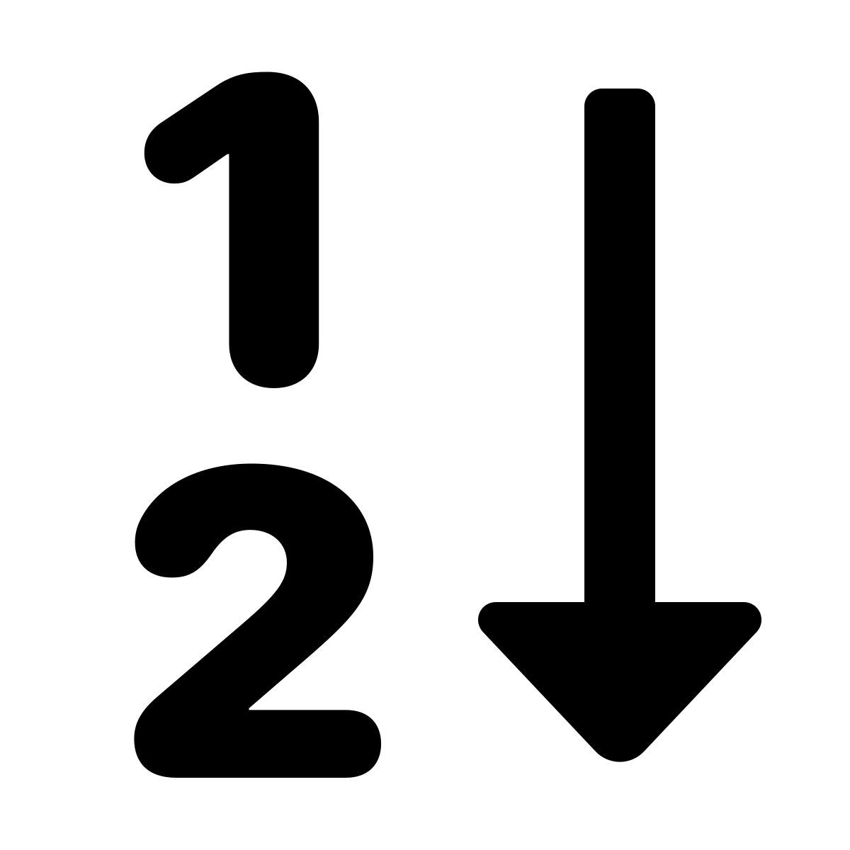 parakeet filled style numeric icon