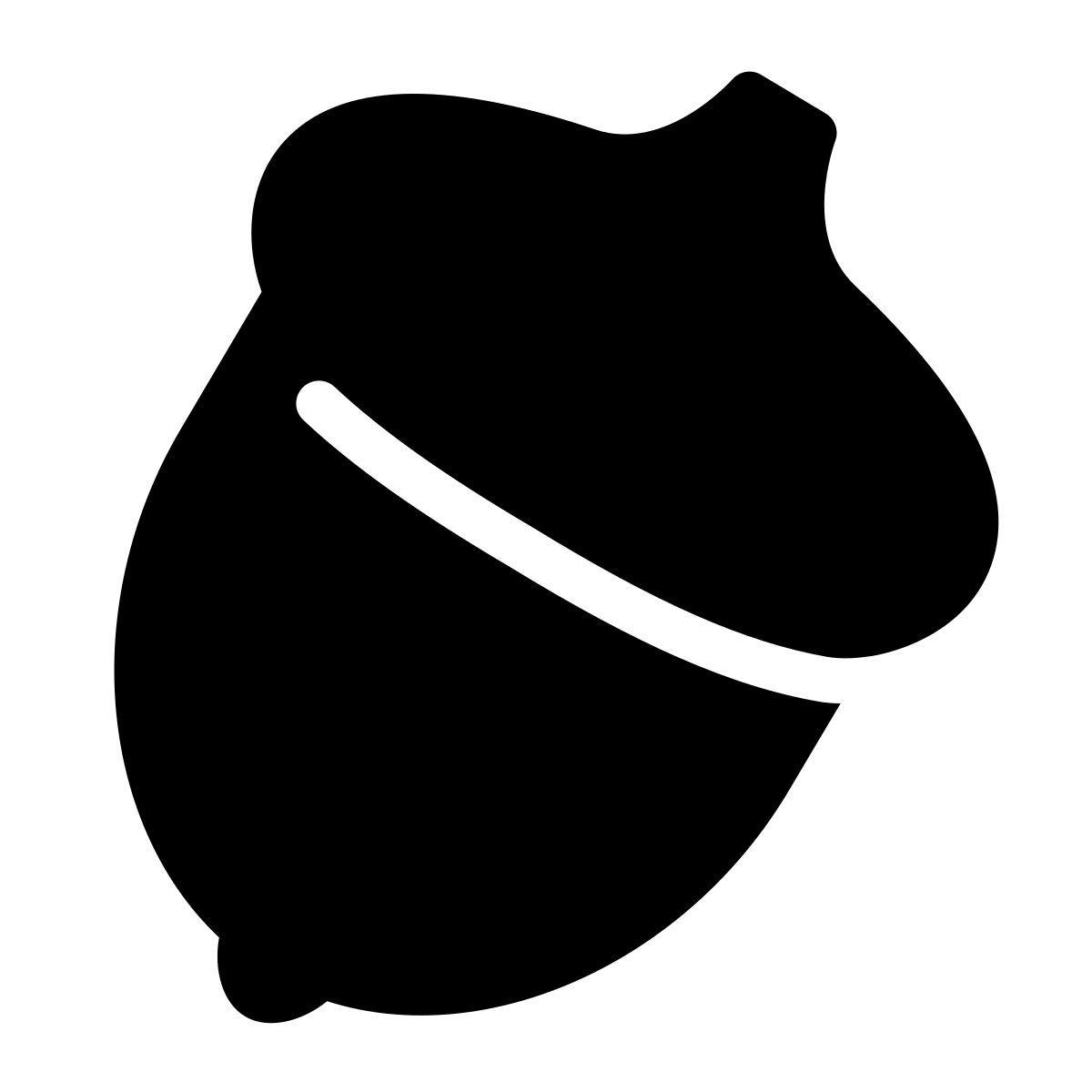 parakeet filled style noz icon