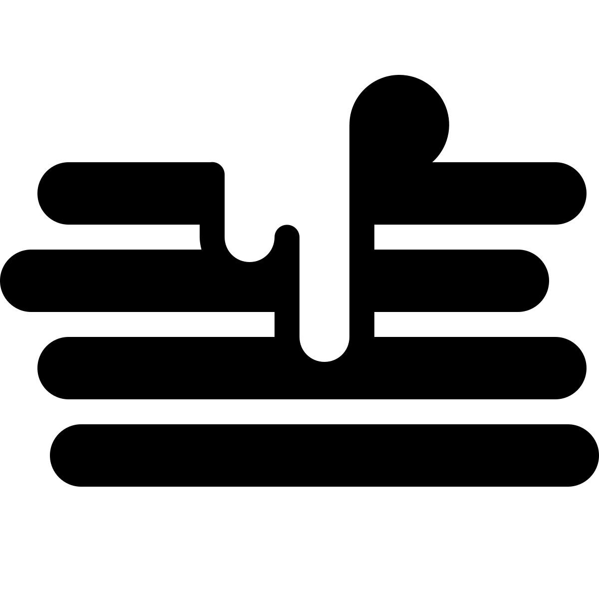 parakeet filled style panqueque icon