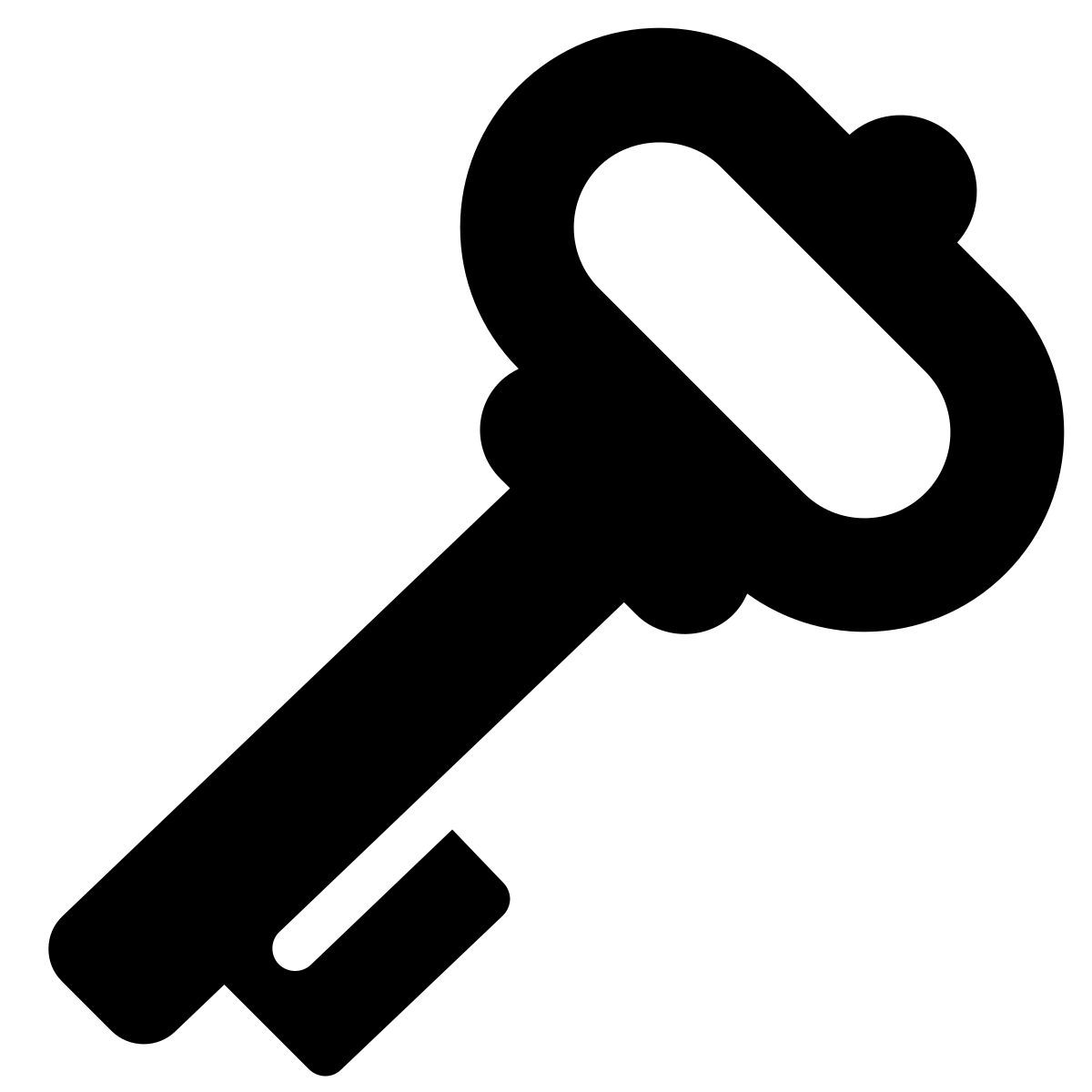 parakeet filled style password key icon