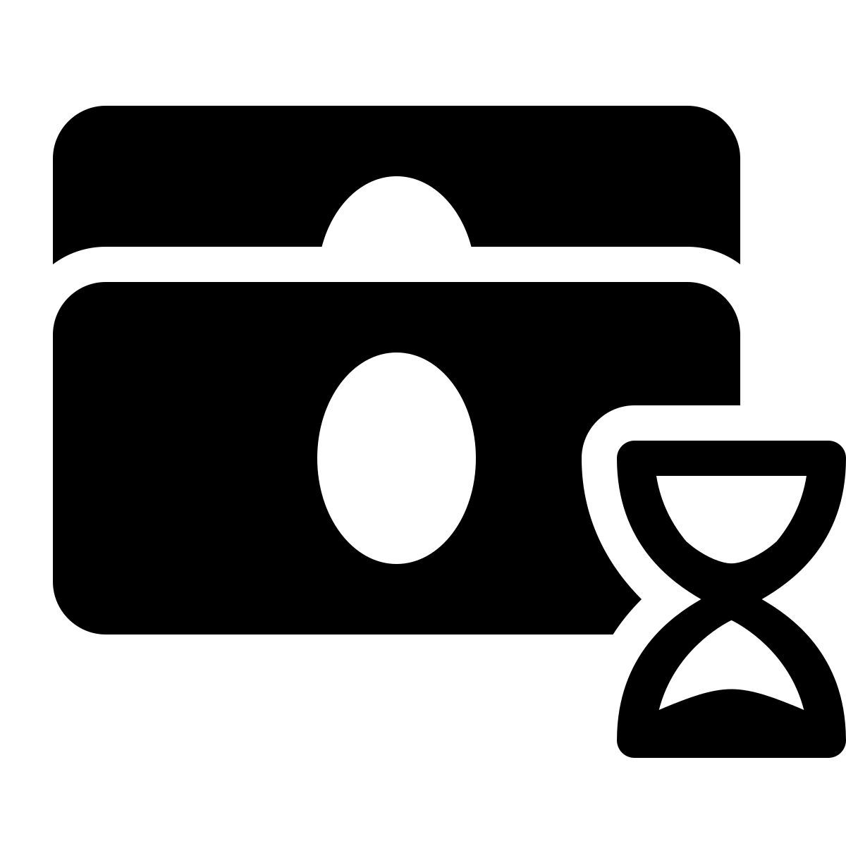 parakeet filled style storico dei pagamenti icon
