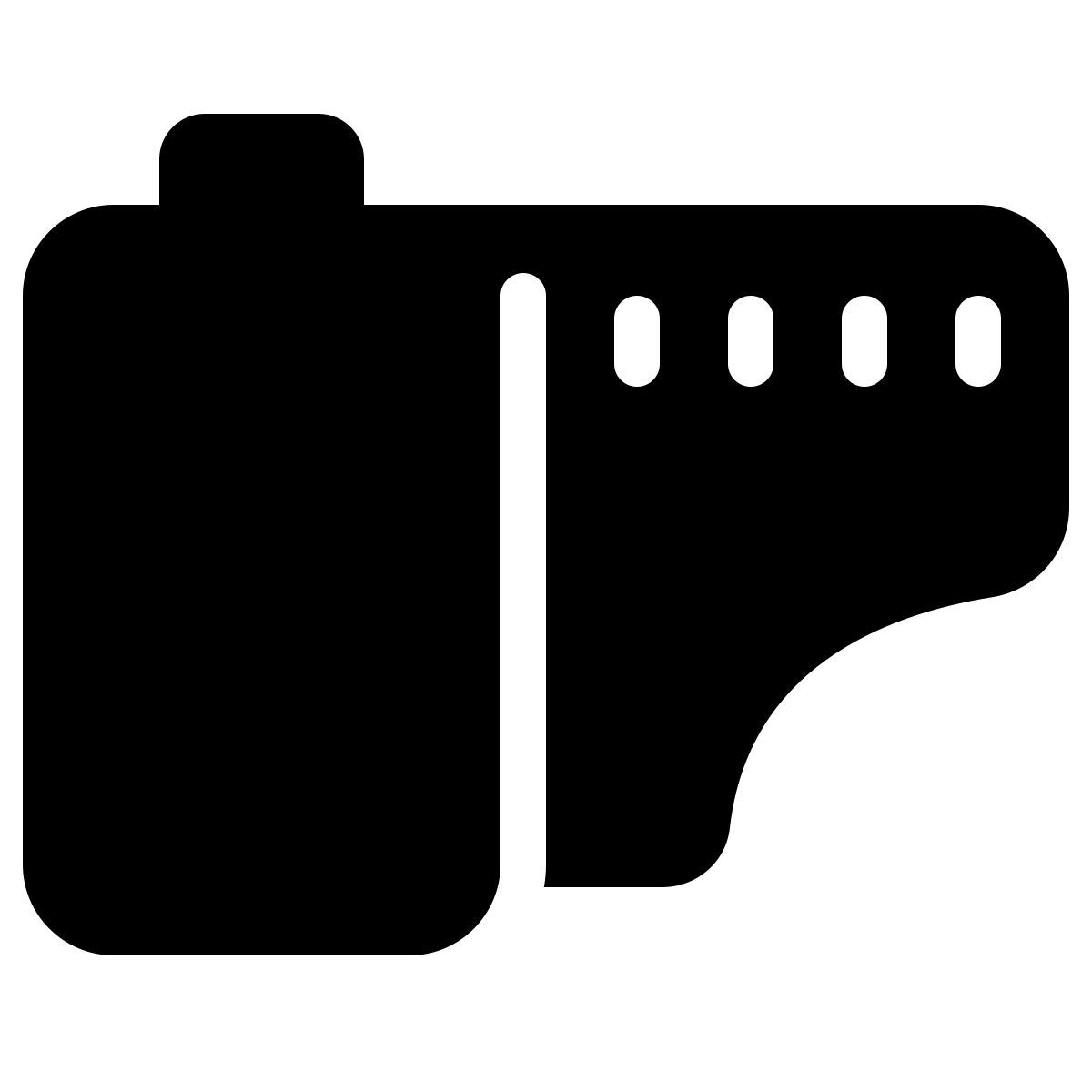 parakeet filled style pellicule photo icon