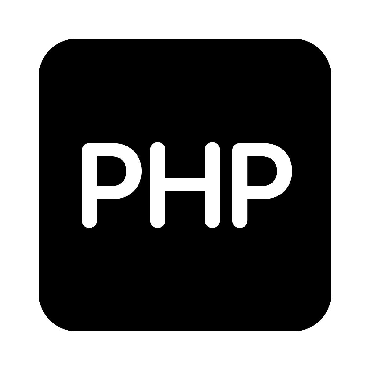 parakeet filled style php icon