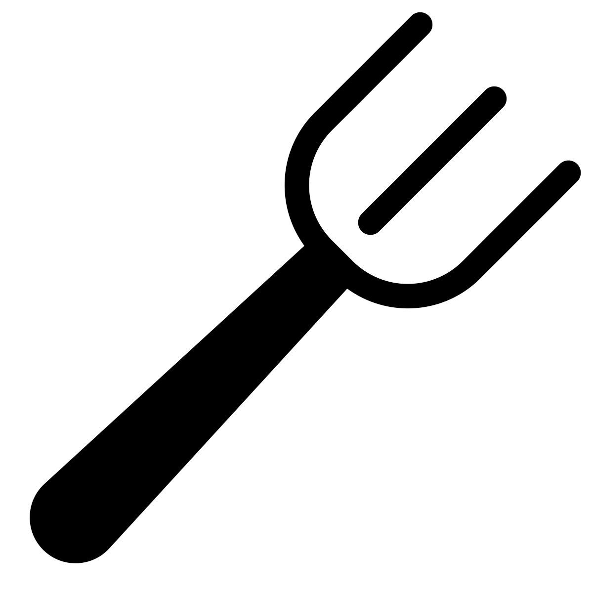 parakeet filled style heugabel icon