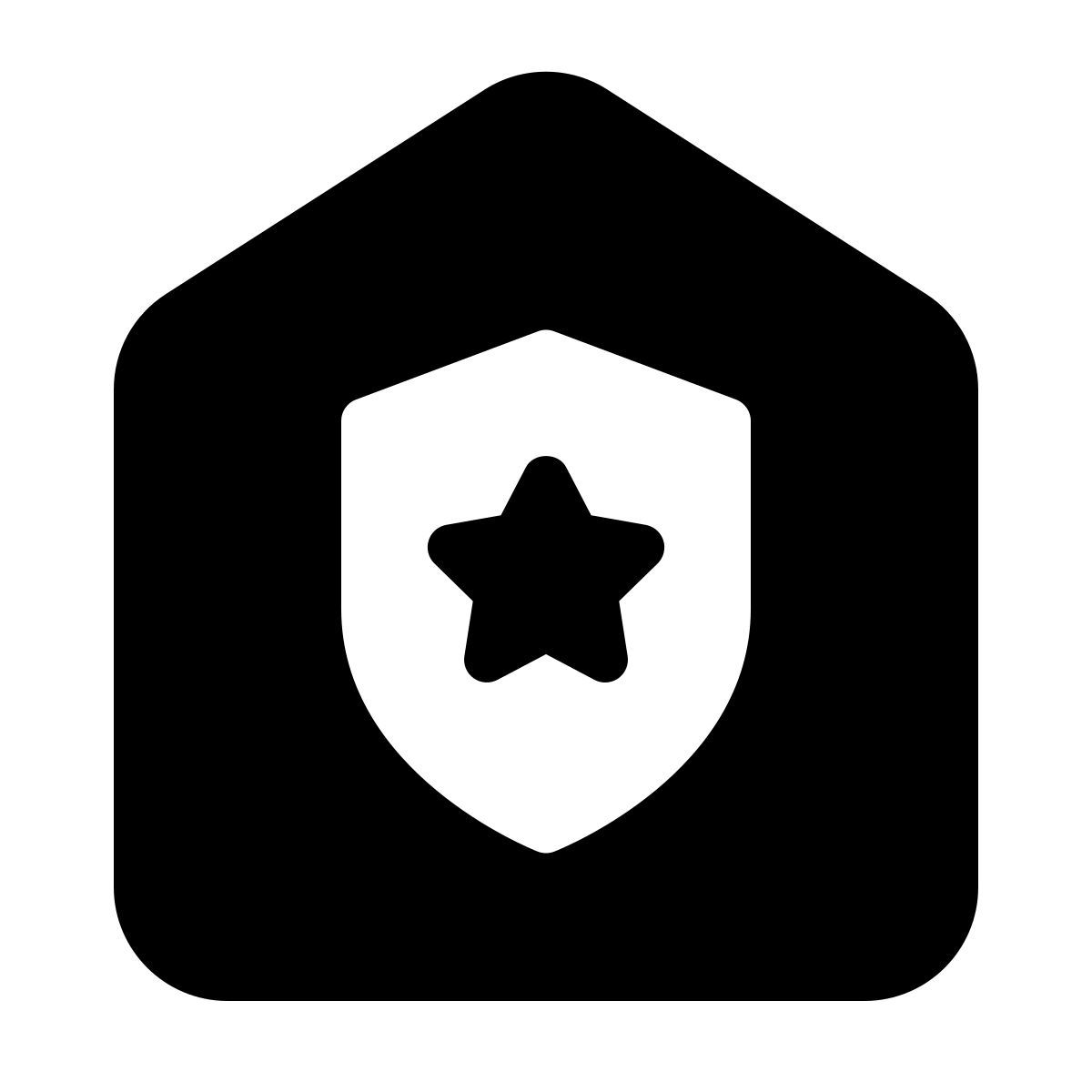 parakeet filled style police station icon